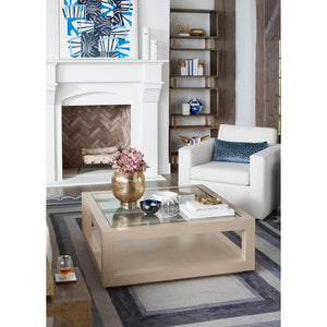 Large Square Coffee Table - Taupe Gray | Gavin Collection | Villa & House