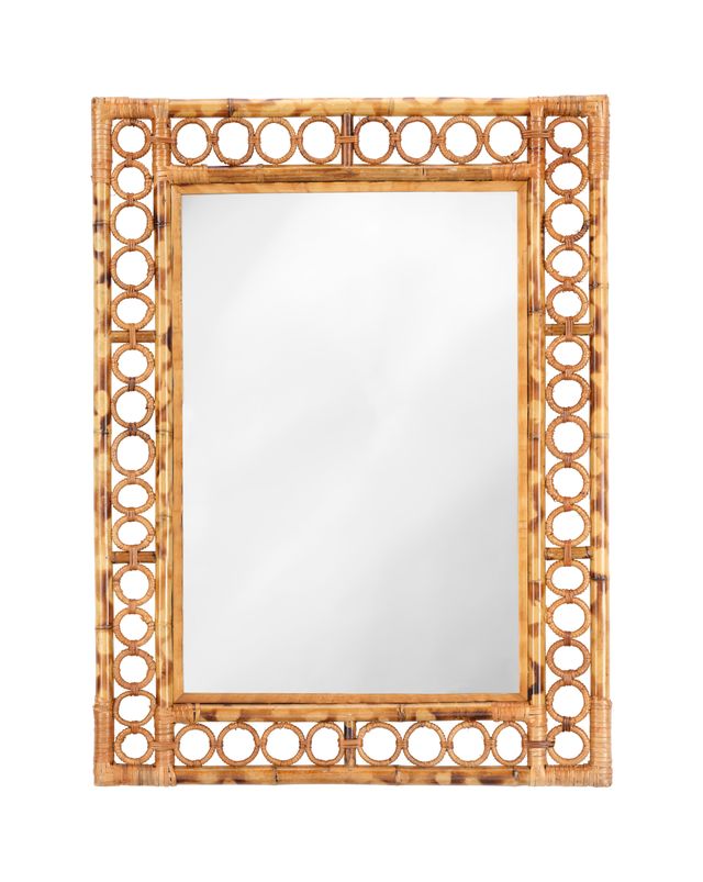 Marche Mirror in Natural Bamboo