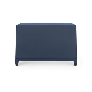 Madison Large 4-Drawer, Navy Blue Lacquer | Madison Collection | Villa & House