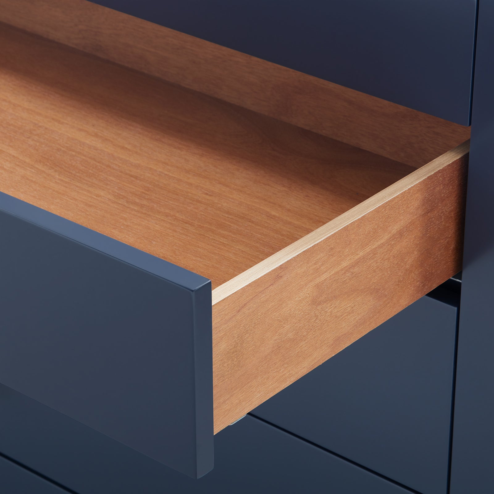 Madison Large 4-Drawer, Navy Blue Lacquer | Madison Collection | Villa - Scenario Home Madison Large 4-Drawer, Navy Blue Lacquer | Madison Collection | Villa - Scenario Home