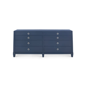 Madison 8-Drawer, Navy Blue Lacquer | Madison Collection | Villa & House