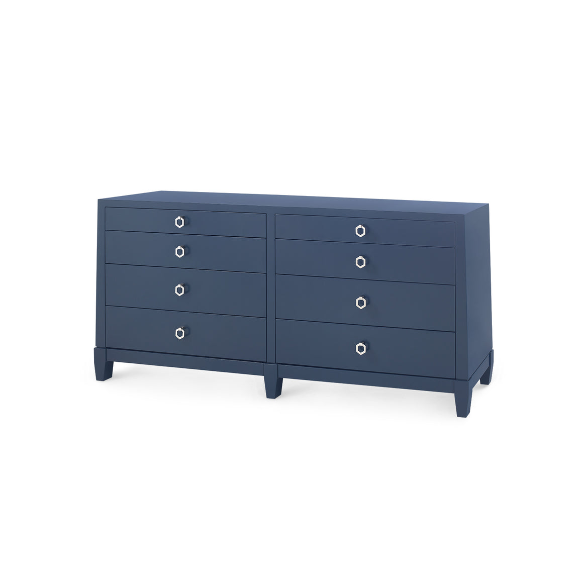 Madison 8-Drawer, Navy Blue Lacquer | Madison Collection | Villa & House