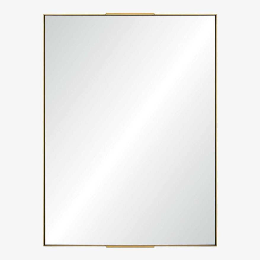 Brushed Brass Mirror