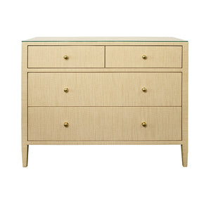 Michelle Chest in Natural Grasscloth