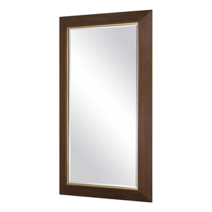 Uttermost Matheson Rectangular Walnut Mirror