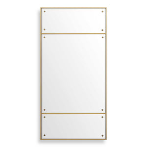 Uttermost Wrenton Brass Rectangular Mirror