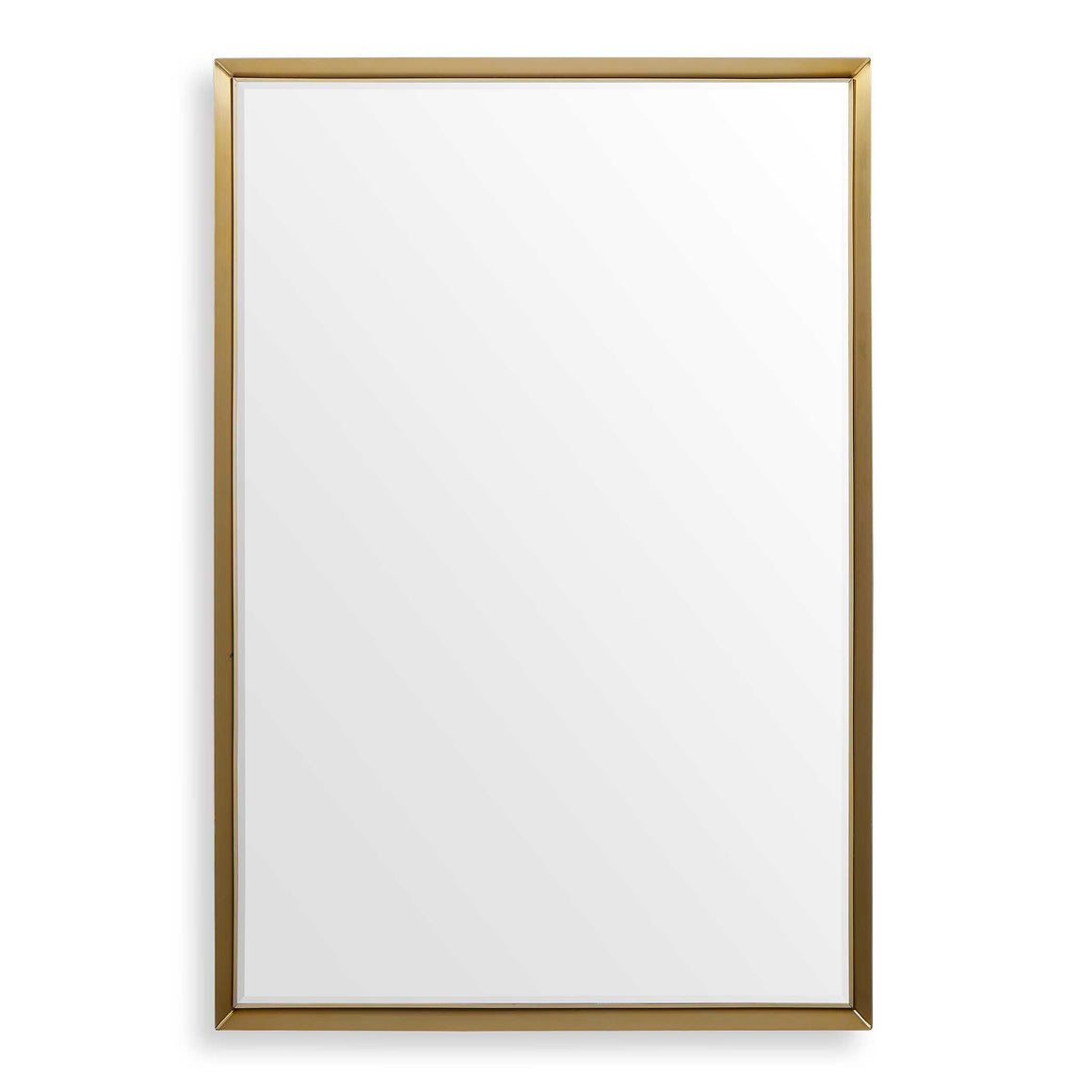 Uttermost Heisler Brass Mirror