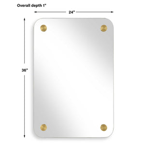 Uttermost Hamrick Frameless Mirror