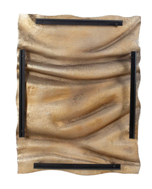 Uttermost Undulate Outdoor Gold Wall Panel