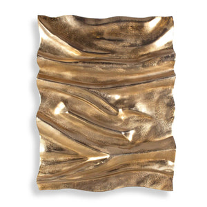 Uttermost Undulate Outdoor Gold Wall Panel