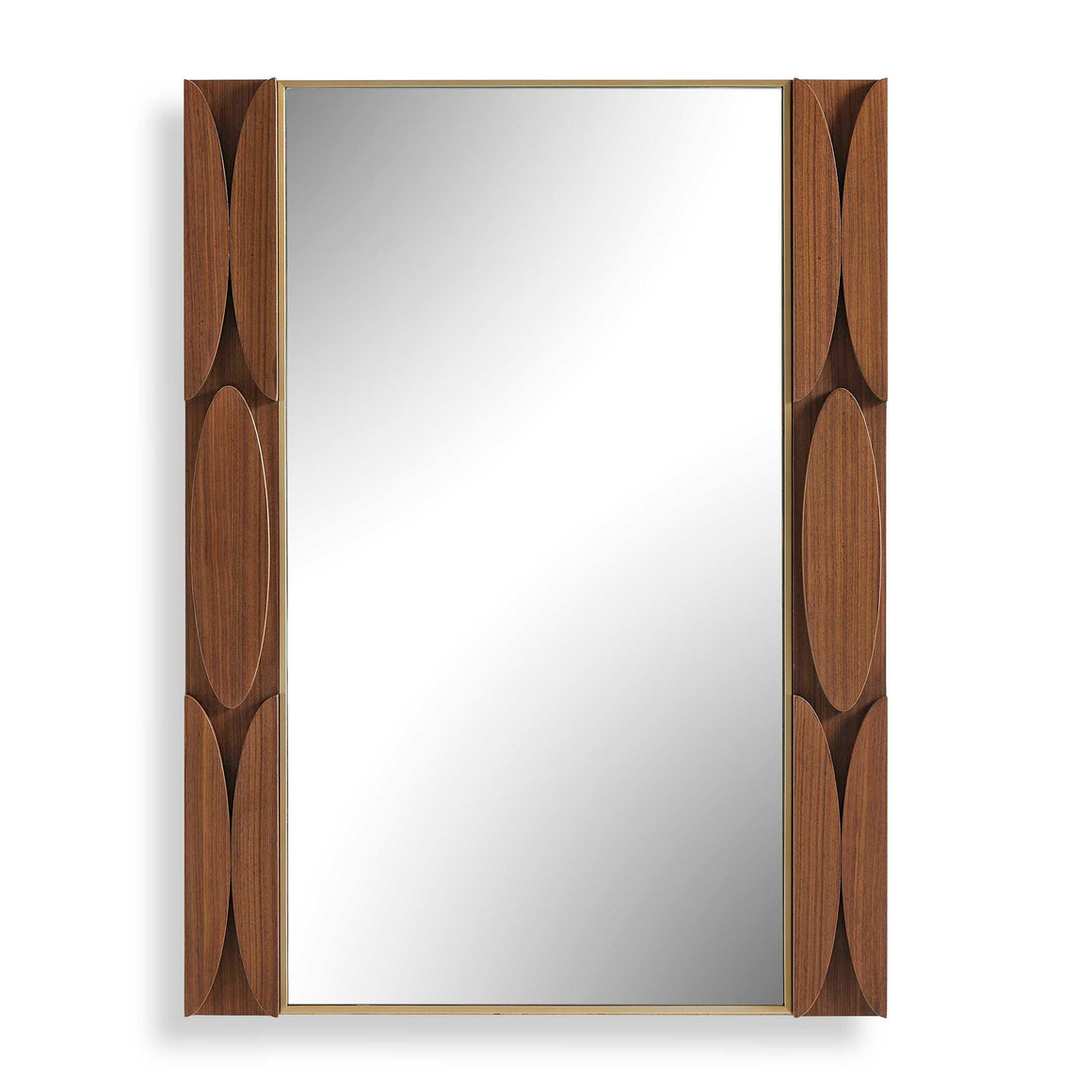 Uttermost Macario Mid-Century Wood Mirror