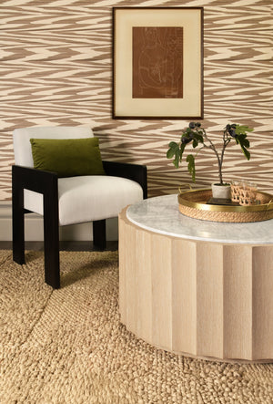 Astor Accent Chair in Cerused Oak
