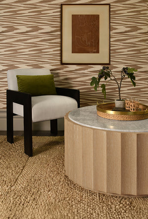 Astor Accent Chair in Espresso Oak