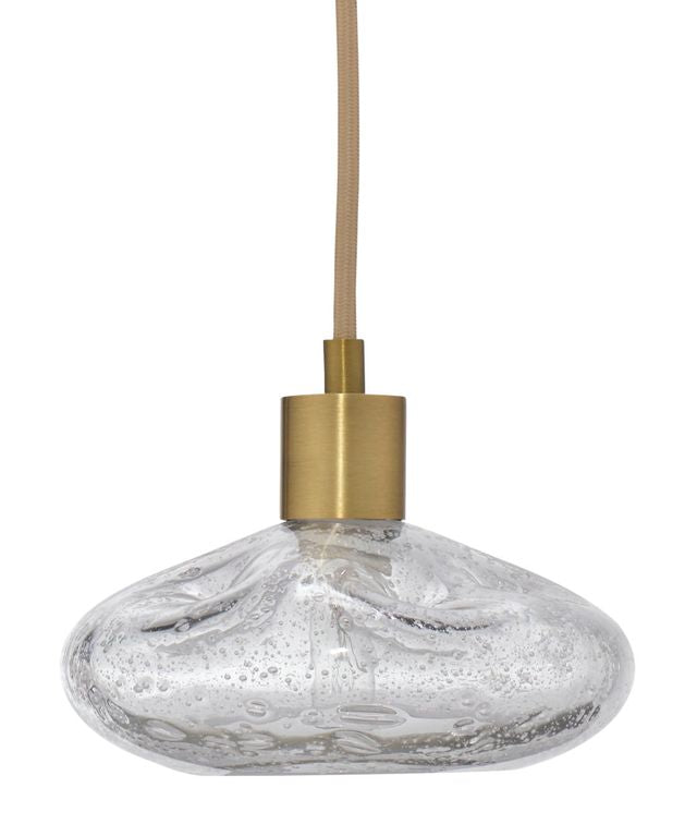 Reservoir Pendant in Antique Brass