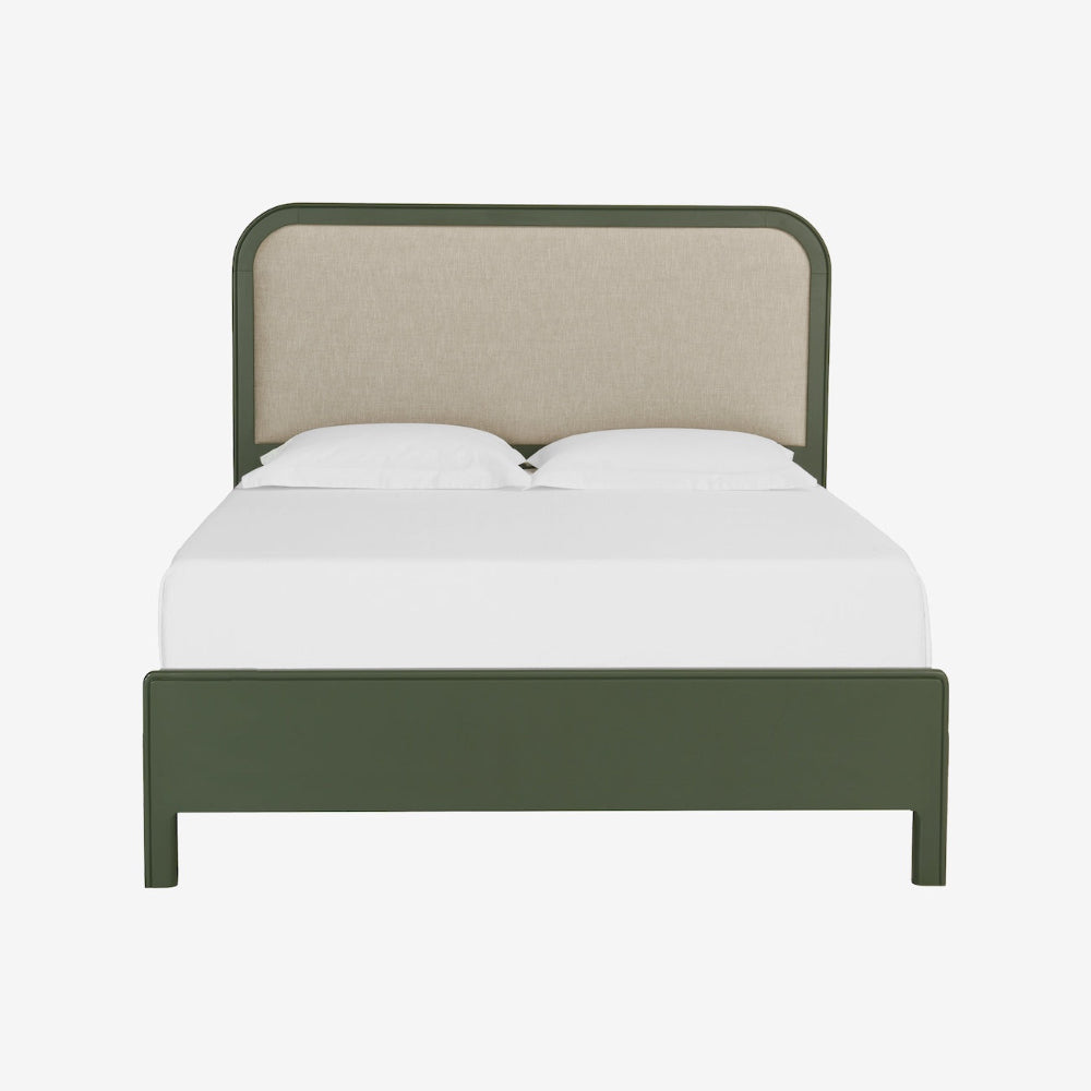 Morgan Upholstered Platform Bed - 4 Sizes