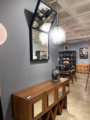 Jean-Michel Sideboard, Dark Walnut with Mirror