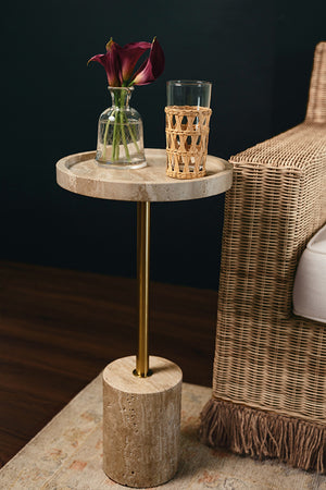 Natalia Round Side Table