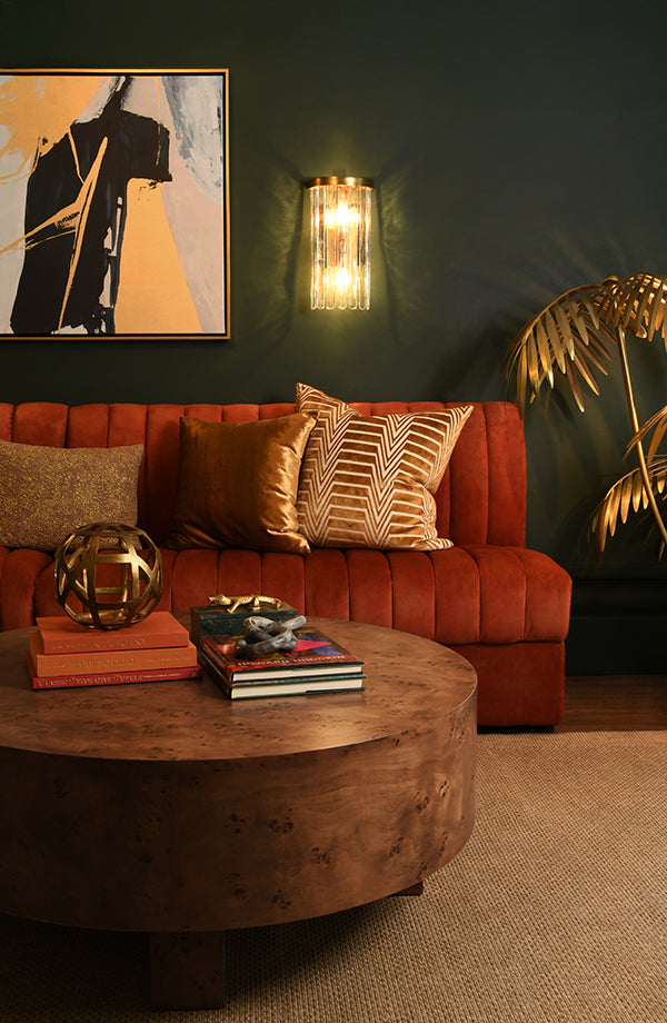 Round Gray Marble Chain