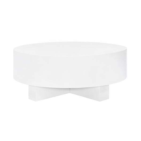 Oslo Coffee Table in White Lacquer