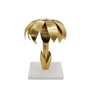 Palmy Iron Tree Candle Holder