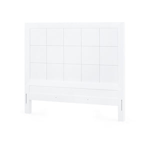 Patricia Queen Headboard With Bed Frame, Vanilla | Patricia Collection | Villa & House