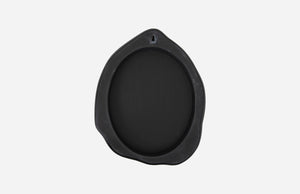 Geode Mirror, Black And Gold, Matte