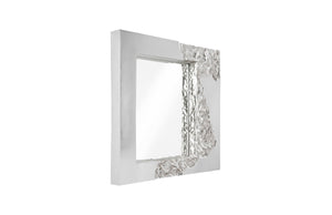 Mercury Mirror, Square, Silver Leaf