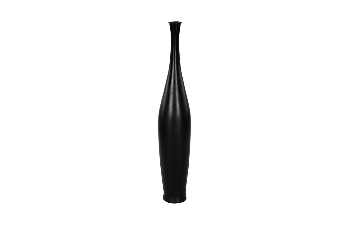 Trumpet Vase, Large, Matte Black