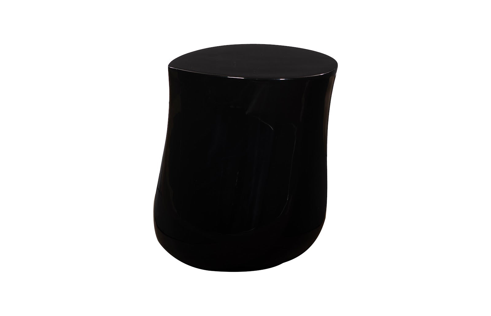 Mellow Side Table, Gel Coat Black
