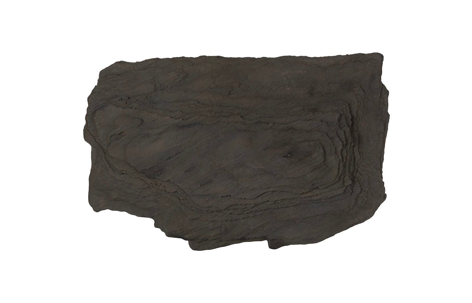 Stratified Cast Stone Wall Art, Painted Slate