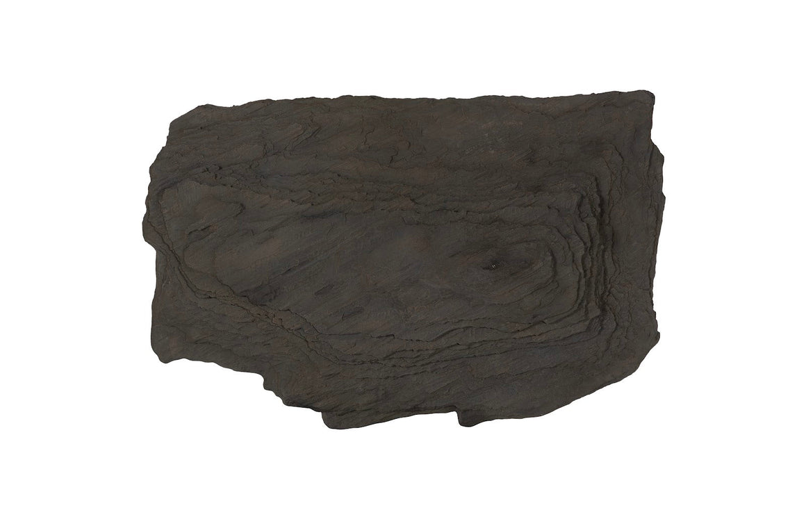 Stratified Cast Stone Wall Art, Painted Slate