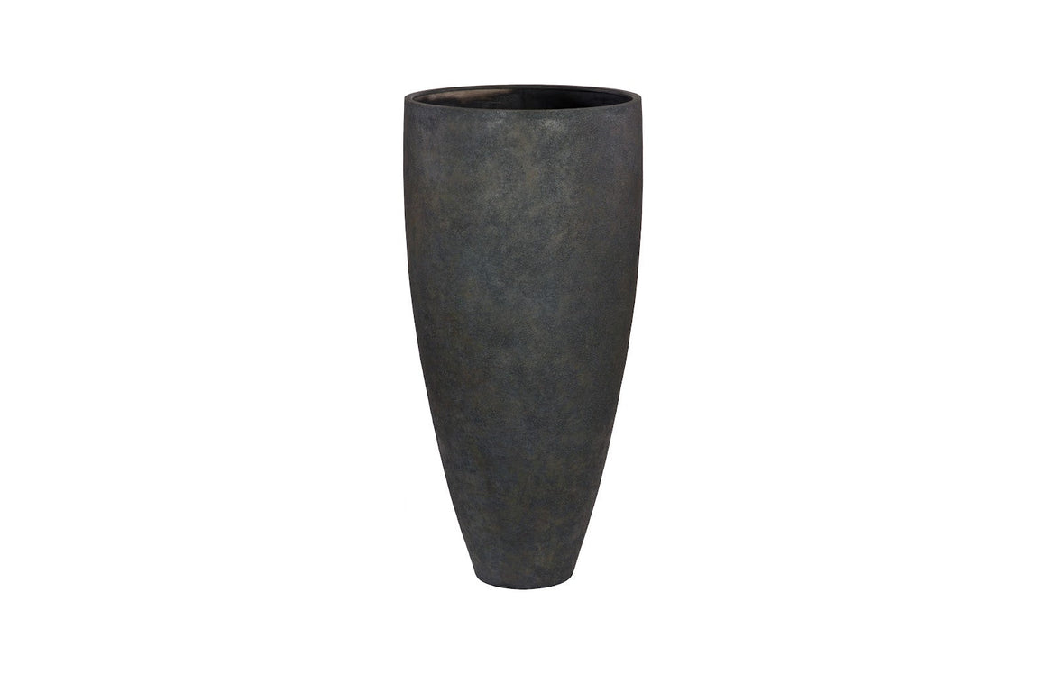 Flora Grande Planter, Gray, Large