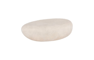 River Stone Coffee Table, Small, Roman Stone Finish