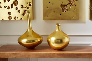 Katha Vase, Gold Leaf