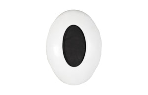 Broken Egg Mirror, Silver Leaf