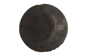 Mercury Mirror, Black, Gold Leaf