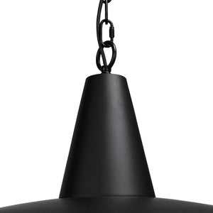 UFO Pendant, Matte Black