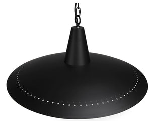 UFO Pendant, Matte Black