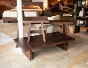 Acadia 70" Console Table in Coffee Bean