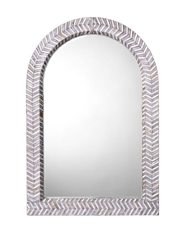 Beverly Mother of Pearl Arch Wall Mirror