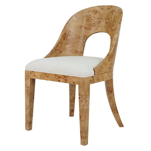 Rafferty Dining Chair in Burl Wood