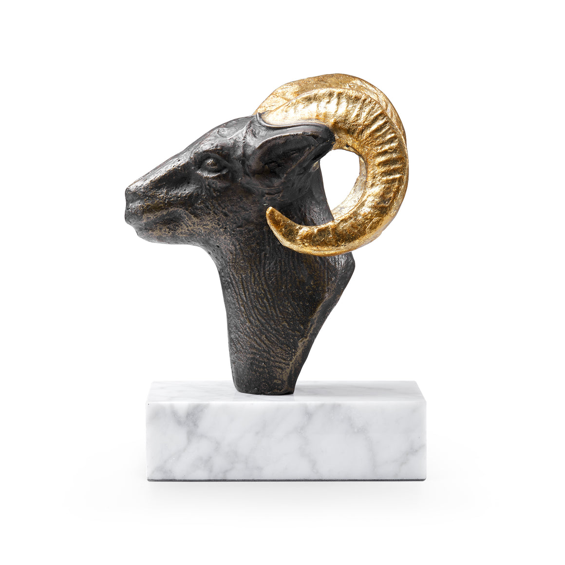 Ram Statue, Gold and Bronze | Ram Collection | Villa & House
