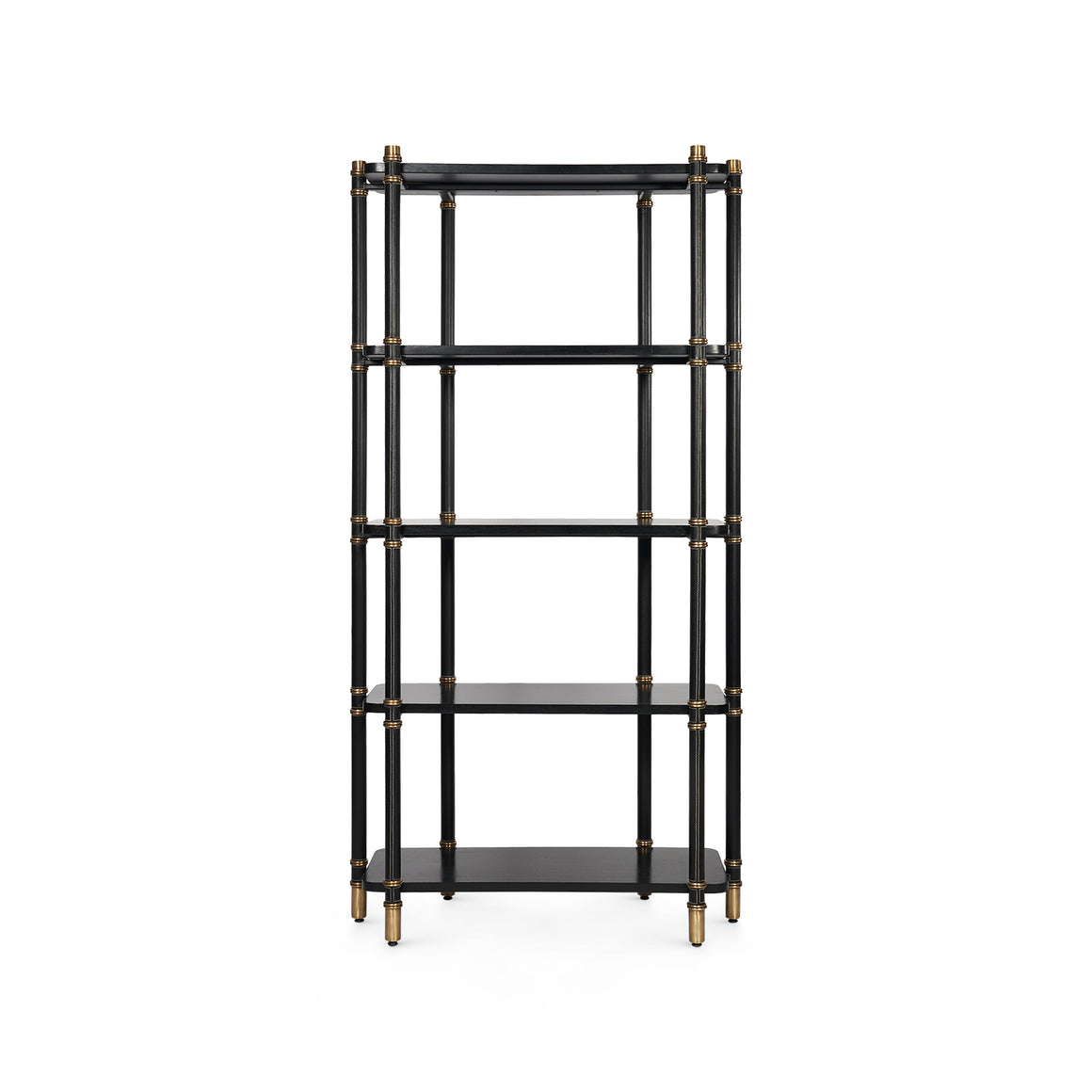 Reneau Etagere, Black | Reneau Collection | Villa & House