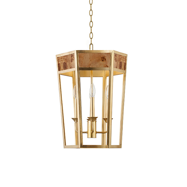 Ren 4-Light Pendant in Gold Metal Frame