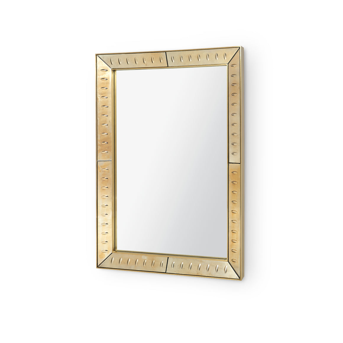 Large Mirror, Antique Champagne | Reese Collection | Villa & House