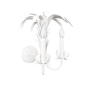 Reseda Wall Sconce in Matte White Powder Coat