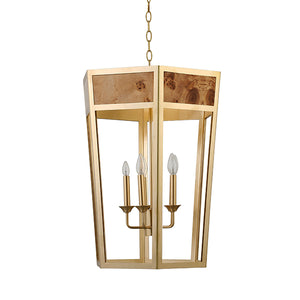 Reynolds 5-Light Pendant in Gold Metal Frame