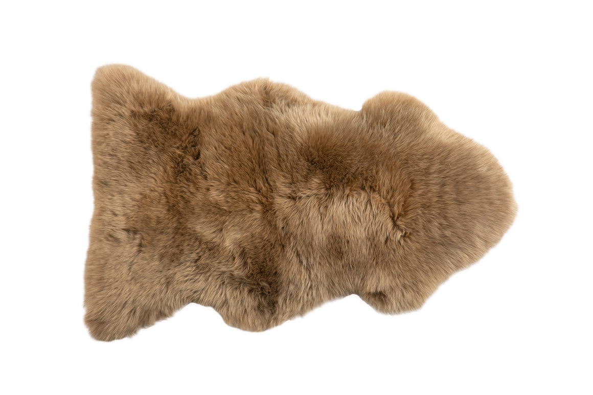 Long Wool Sheepskin Rug Single