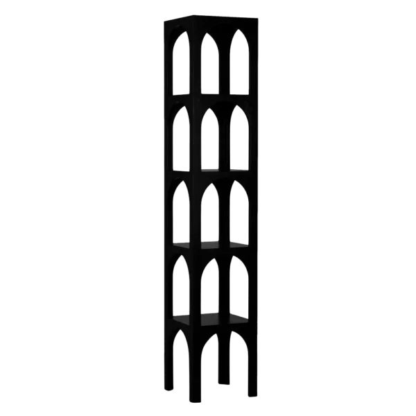Charlotte Large Bookcase - Black