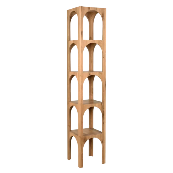 Charlotte Large Bookcase - Chai